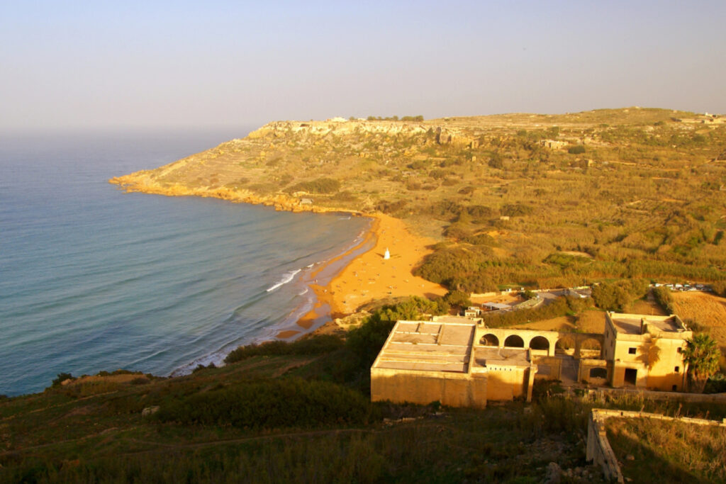View from Calypso Cave